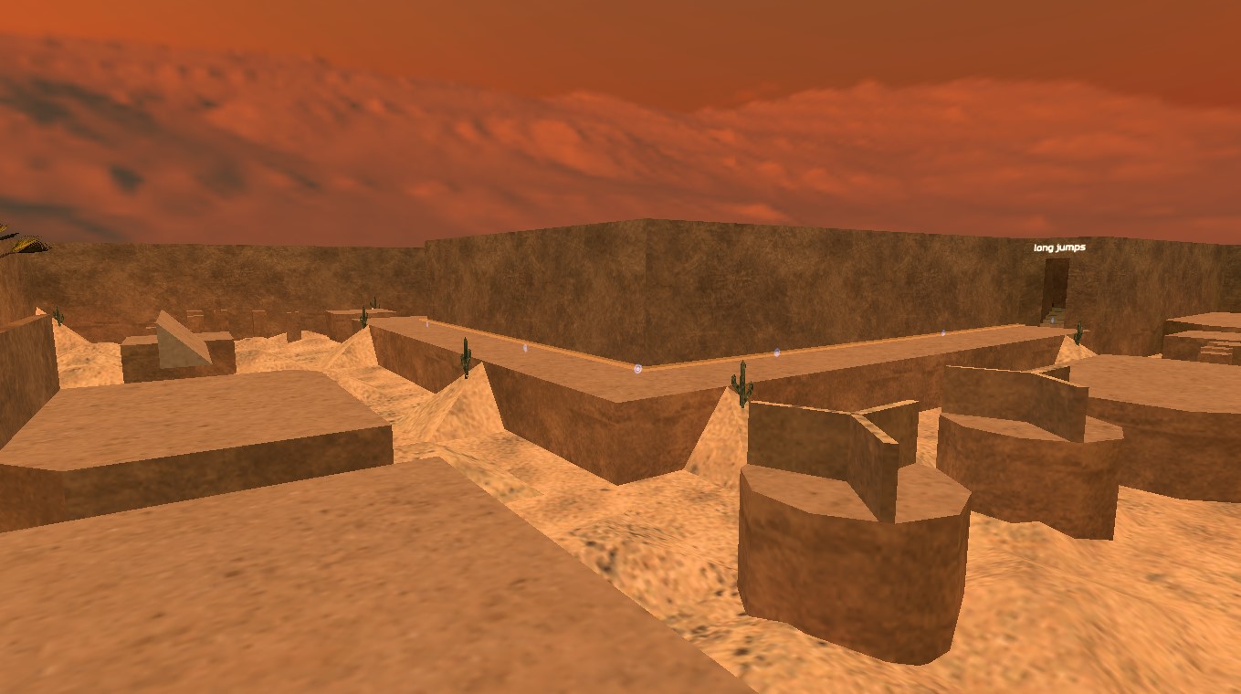 מפת deathrun_sunny במשחק Counter-Strike 1.6