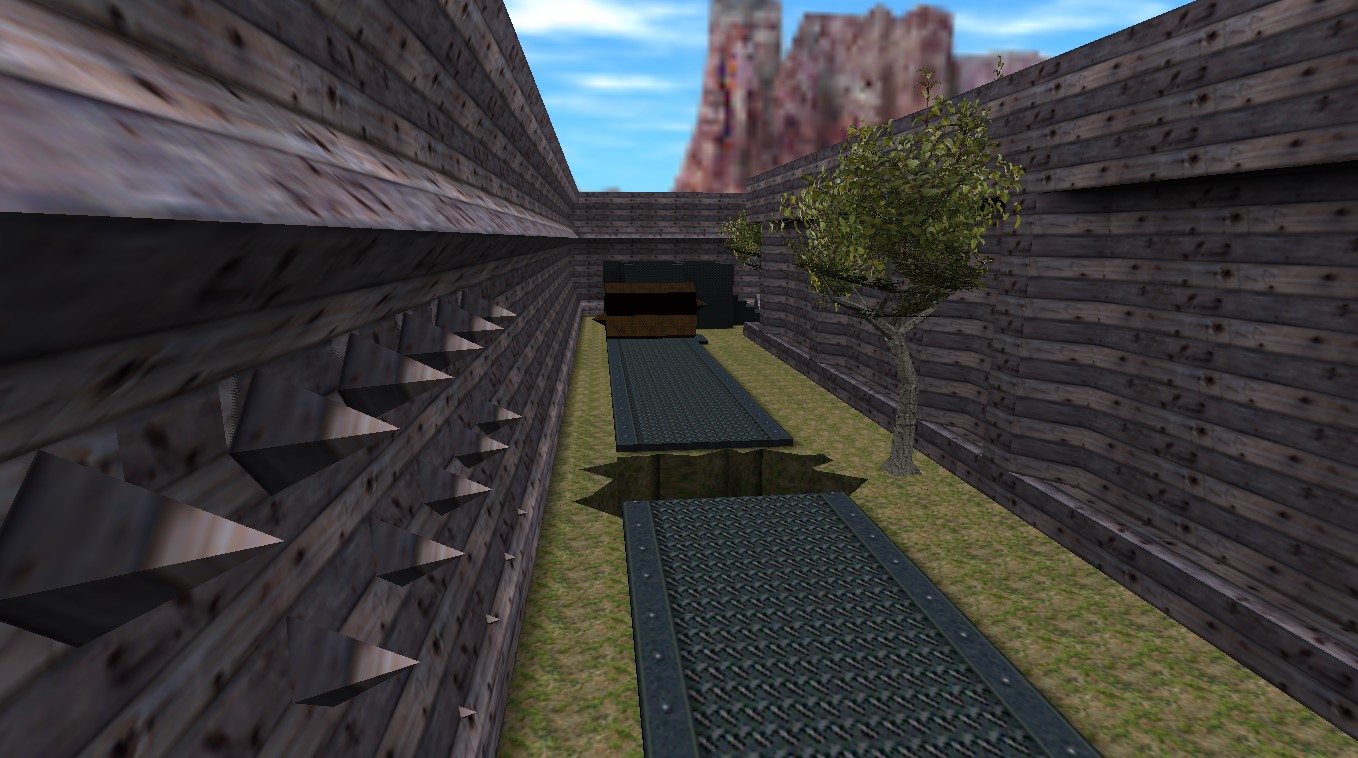 מפת deathrun_the_death במשחק Counter-Strike 1.6