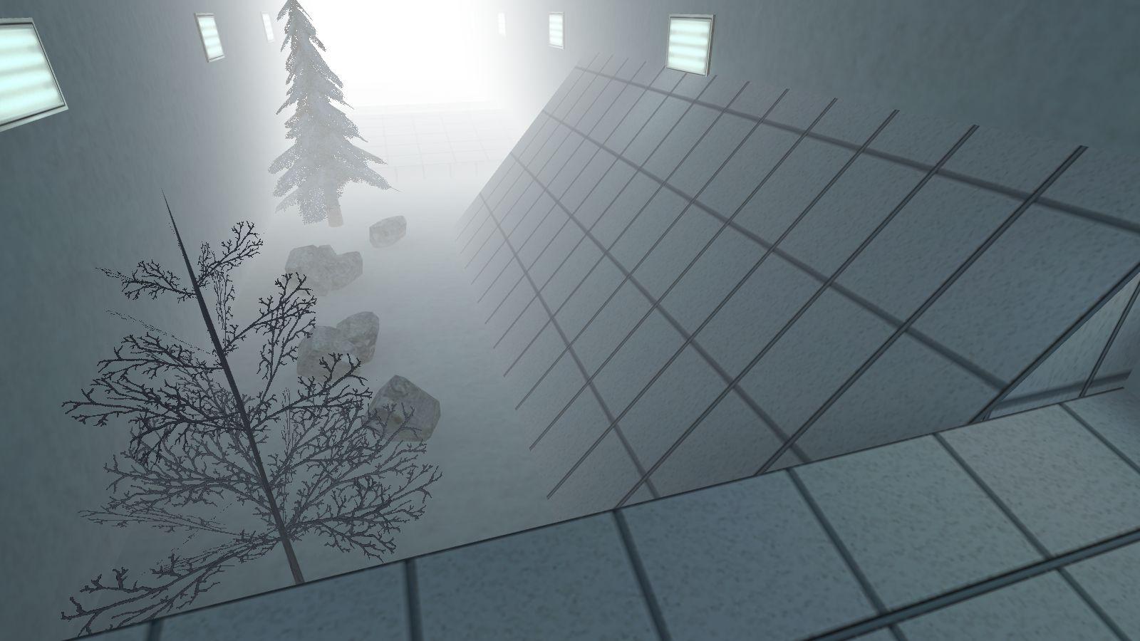 מפת deathrun_y_snow_wind_v3 במשחק Counter-Strike 1.6