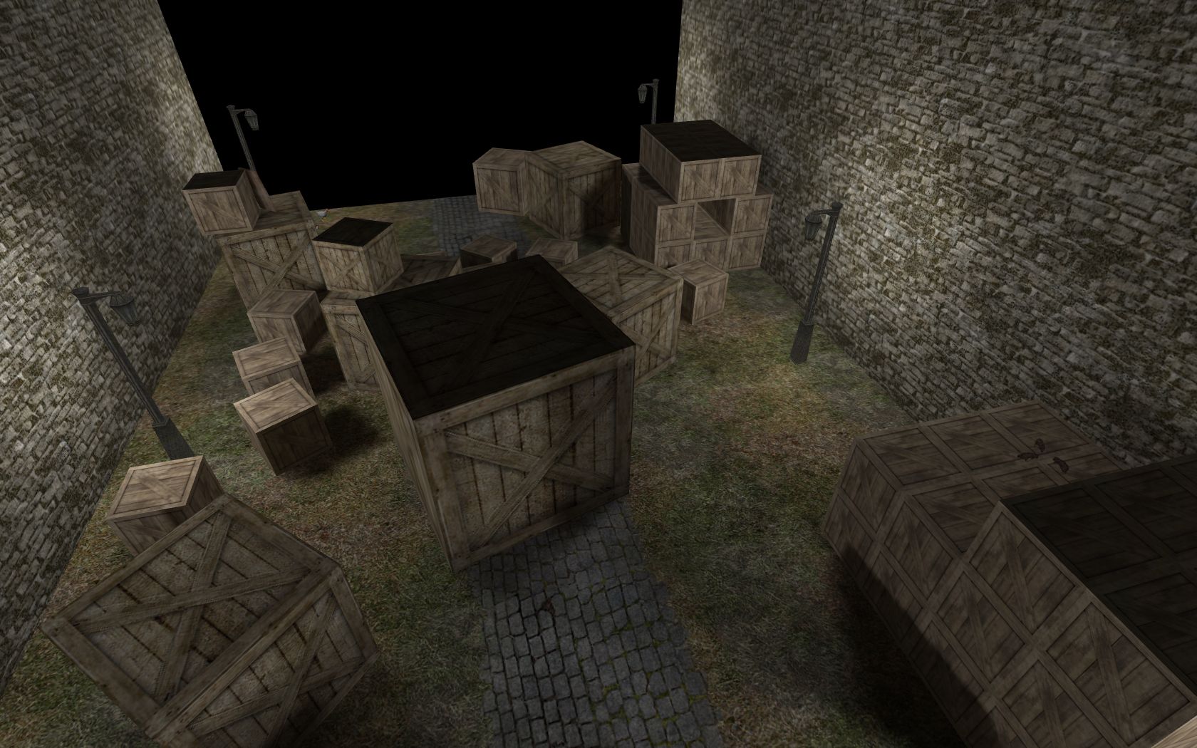 מפת ins_boxrun_v2 במשחק Counter-Strike 1.6