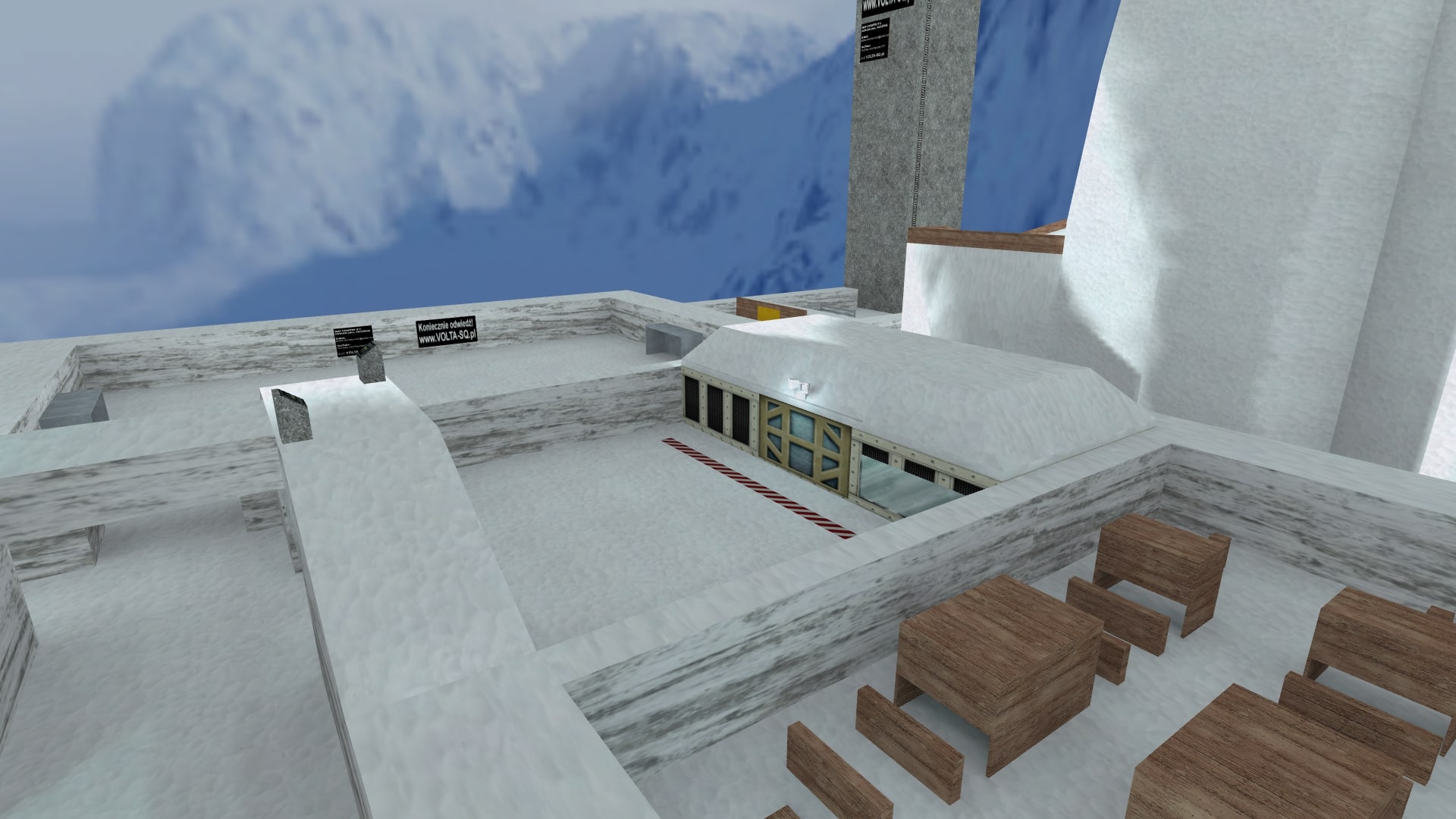 מפת jail_akd_snowyday במשחק Counter-Strike 1.6