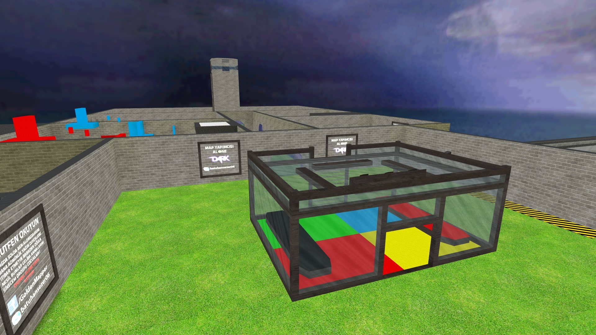 מפת jail_darkcity_v1 במשחק Counter-Strike 1.6