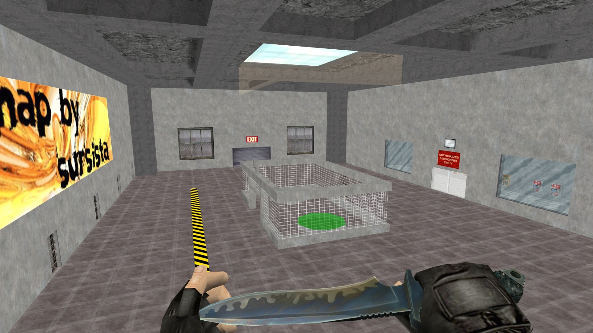 מפת jail_infinity במשחק Counter-Strike 1.6