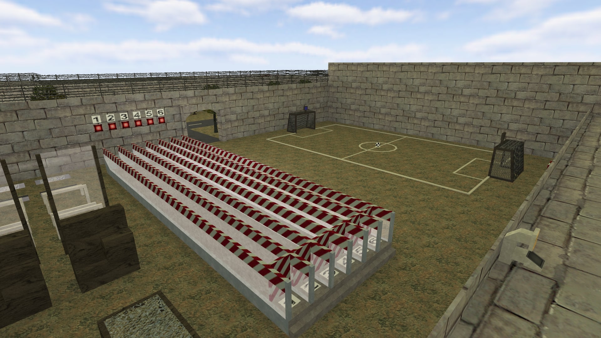 מפת jail_oly_rehab במשחק Counter-Strike 1.6