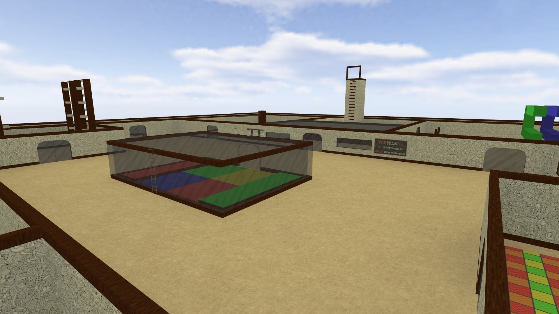מפת jail_topfrags_v5 במשחק Counter-Strike 1.6