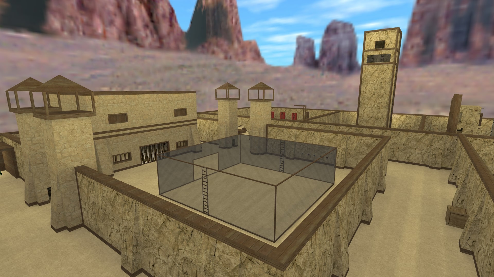 מפת jailbreak_perineum במשחק Counter-Strike 1.6