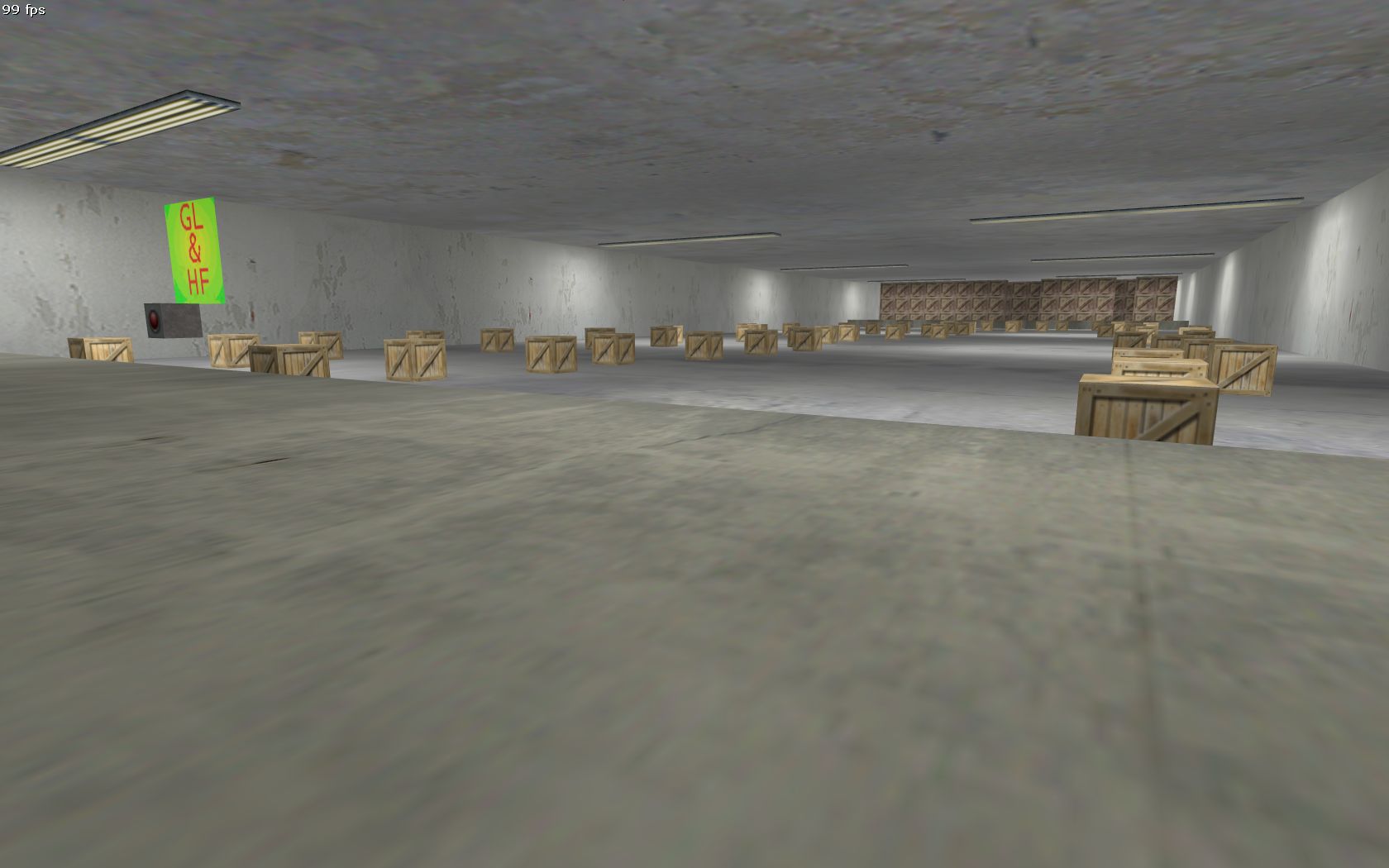 מפת kz_bhopwarehouse במשחק Counter-Strike 1.6