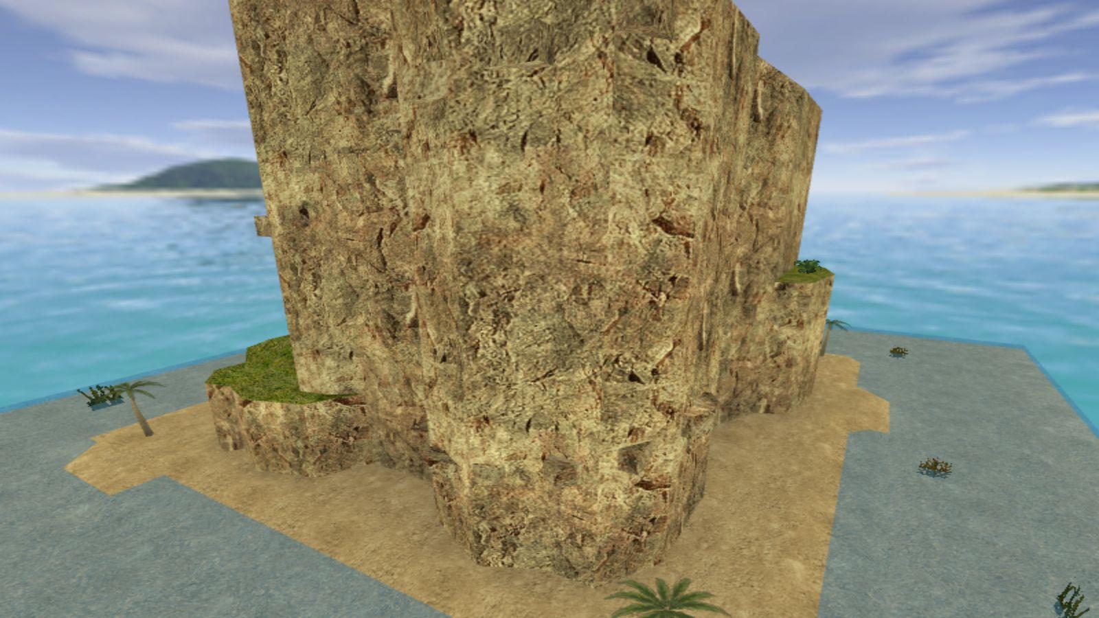 מפת kz_cg_palmcliff במשחק Counter-Strike 1.6