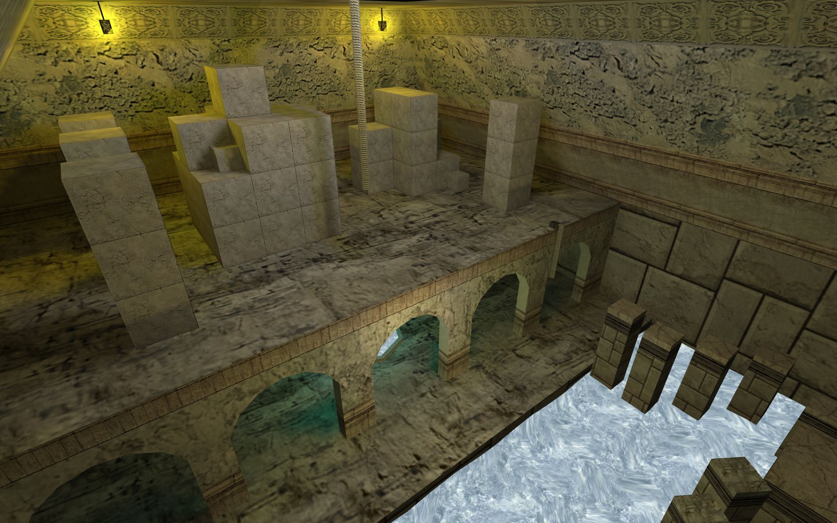 מפת kz_kzarg_catacombsbhop במשחק Counter-Strike 1.6