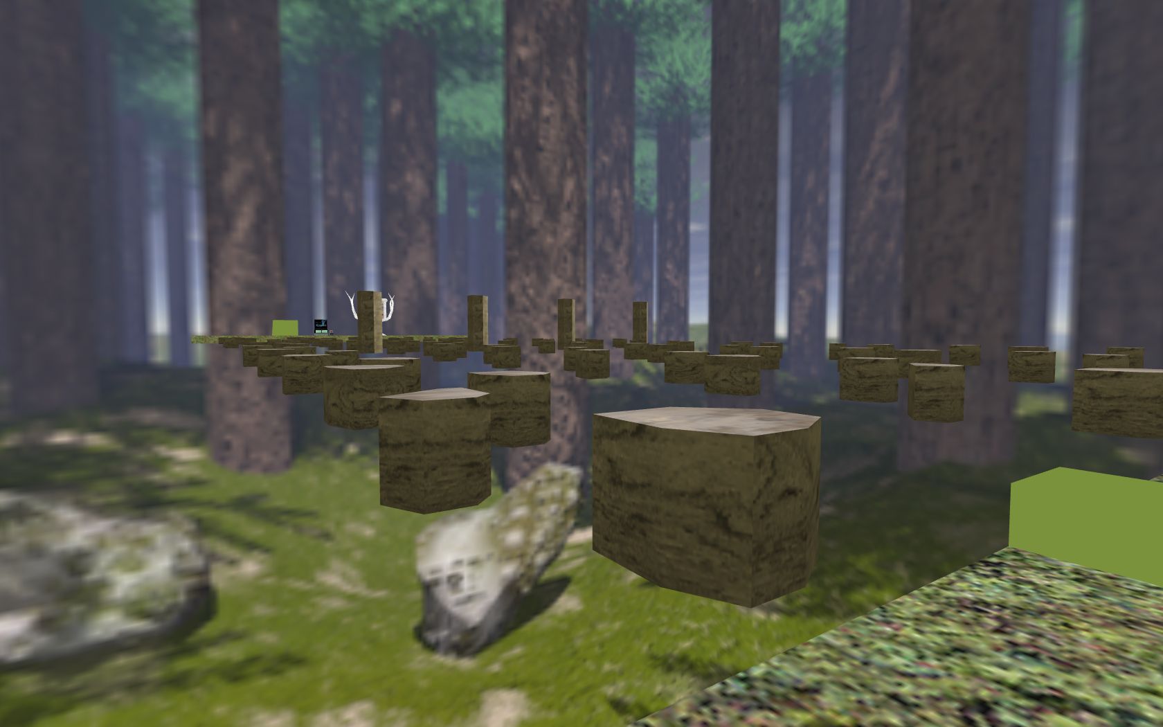 מפת kz_man_bhopforest במשחק Counter-Strike 1.6