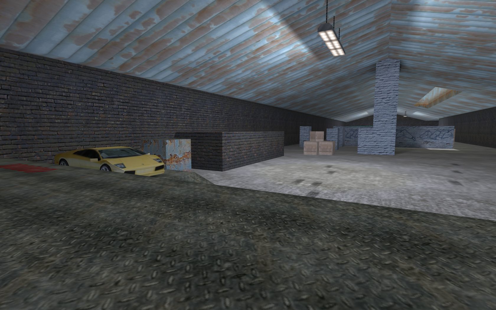מפת kzfr_bhop_lamborghini במשחק Counter-Strike 1.6
