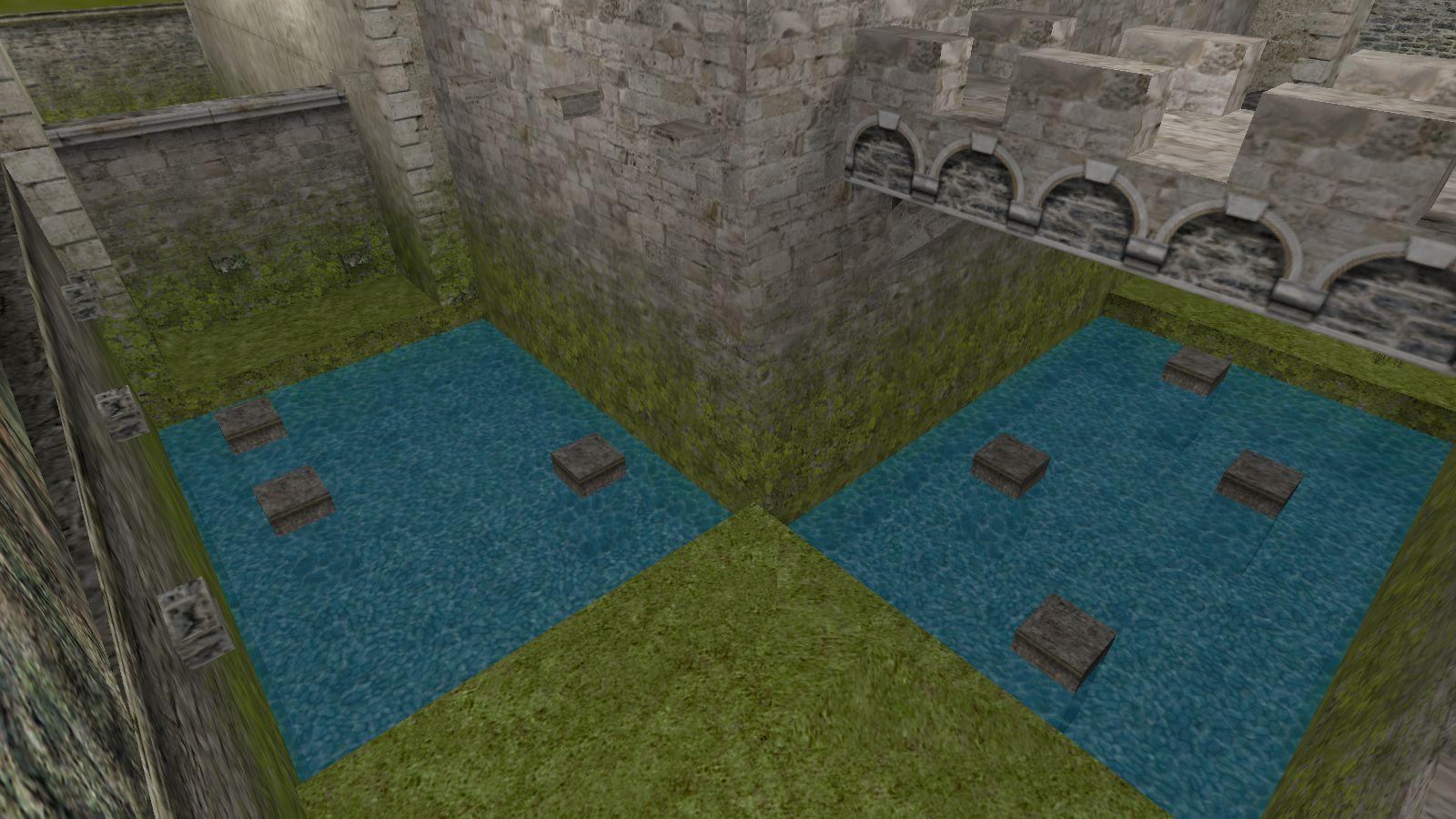 מפת kzlt_castlehops במשחק Counter-Strike 1.6