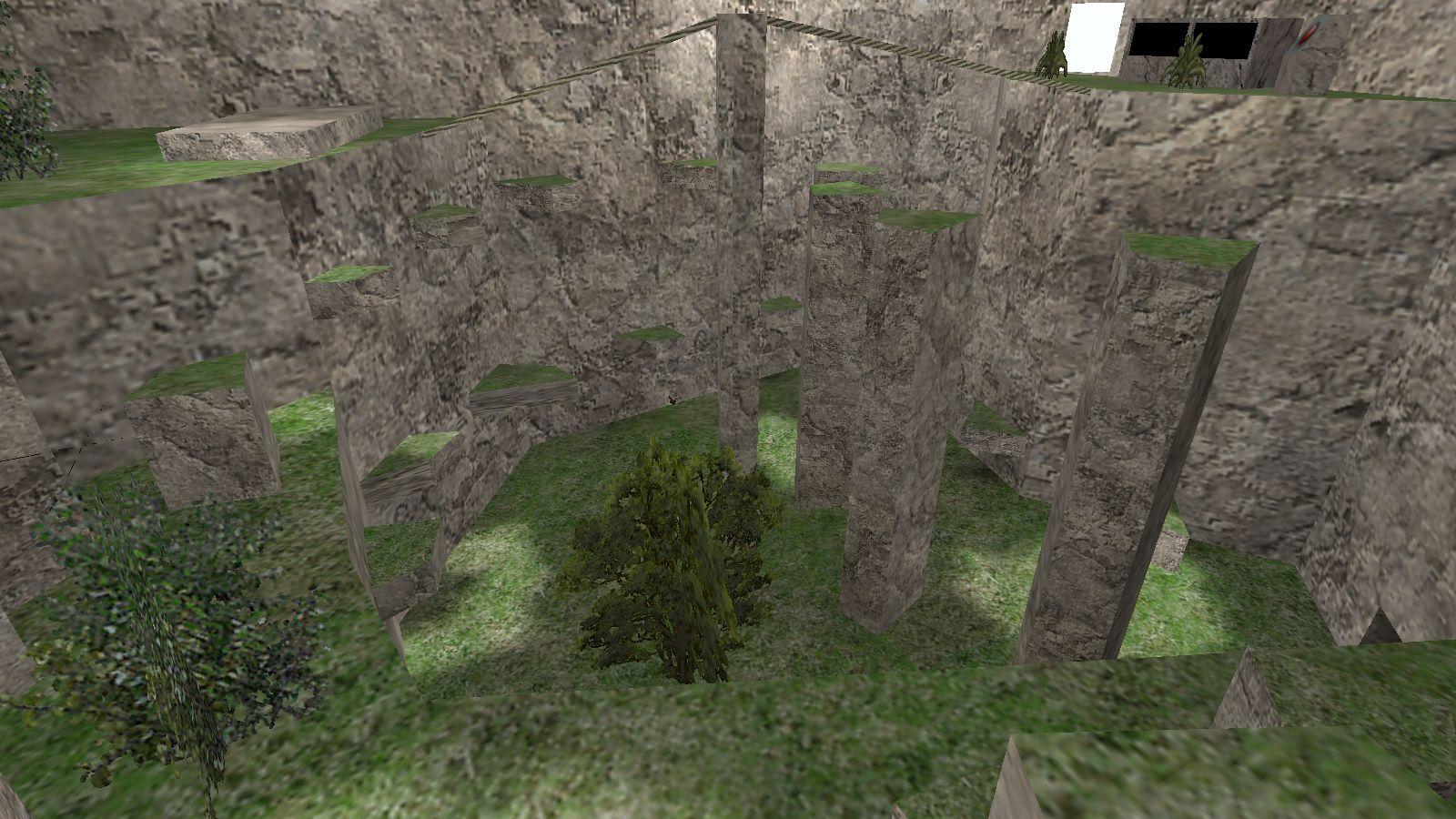 מפת mh_brickbhop במשחק Counter-Strike 1.6