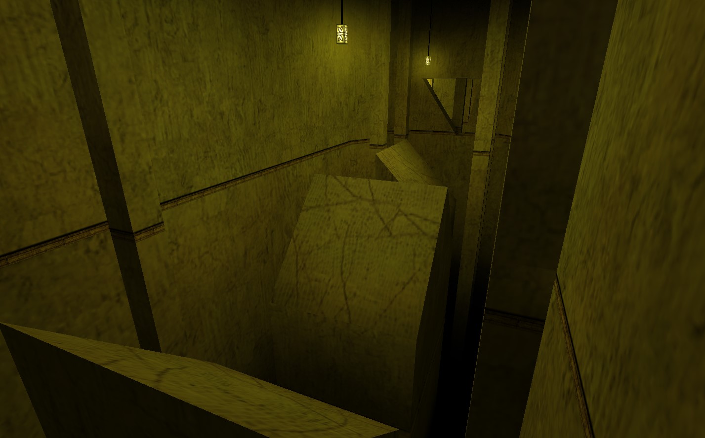 מפת surf_catacombs_h במשחק Counter-Strike 1.6