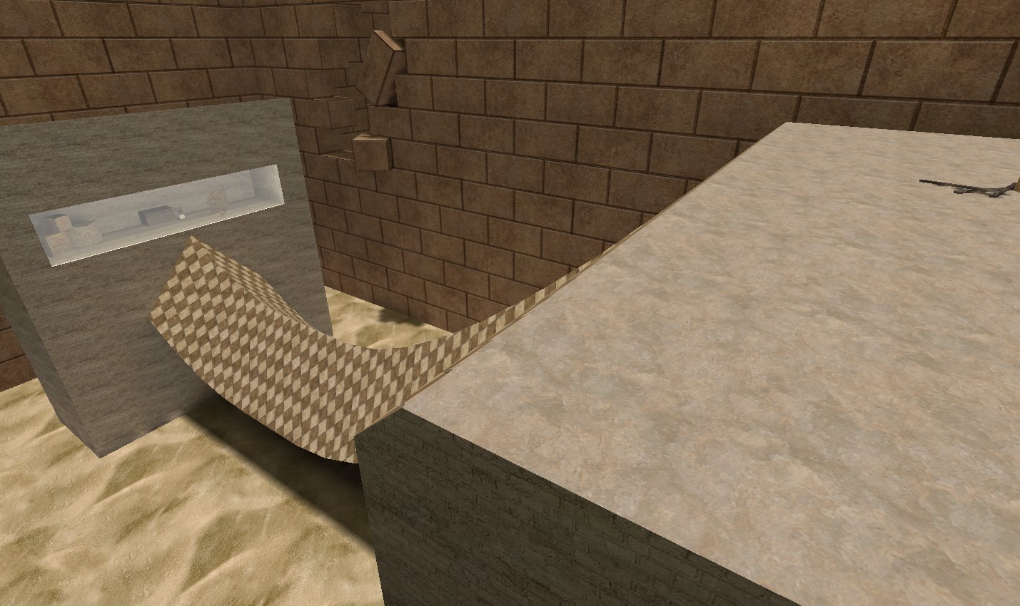 מפת השרת surf_desert_maze - Esh Al Hgolesh - Surf Timer