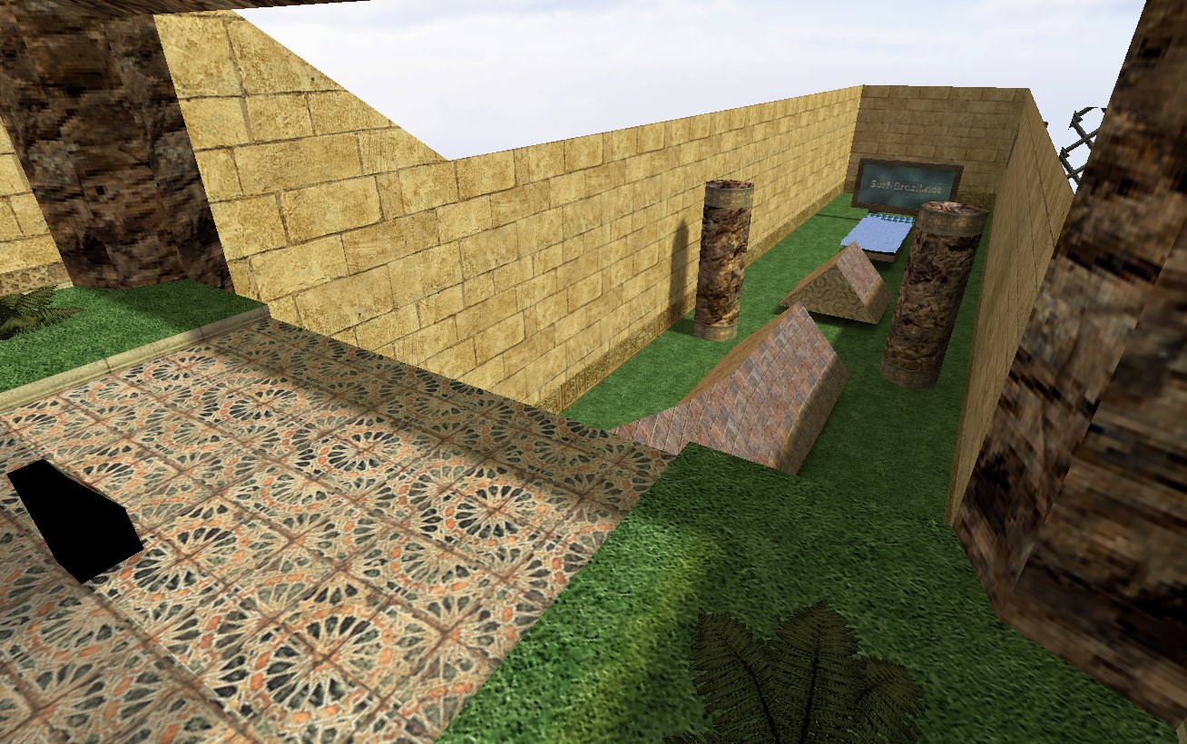 מפת surf_lostzone_2 במשחק Counter-Strike 1.6