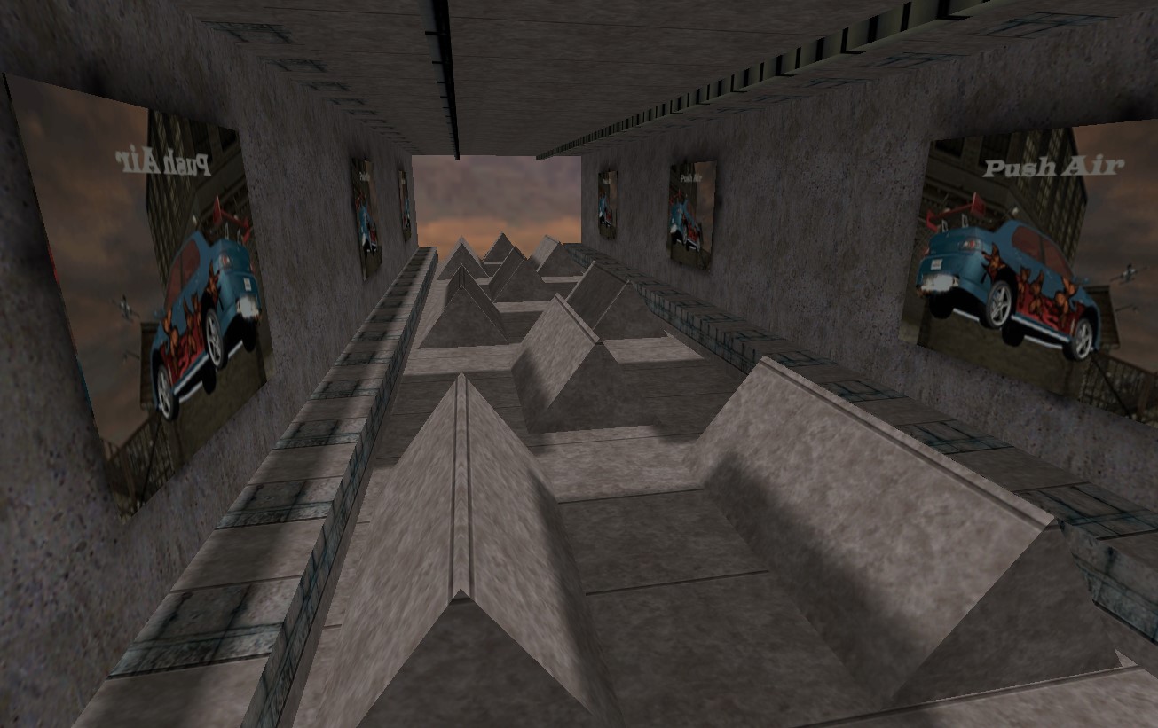 מפת surf_nfsdrag במשחק Counter-Strike 1.6