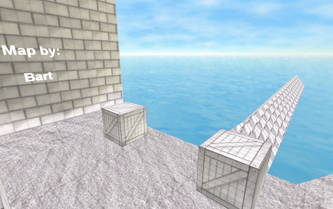 מפת surf_one_wave במשחק Counter-Strike 1.6