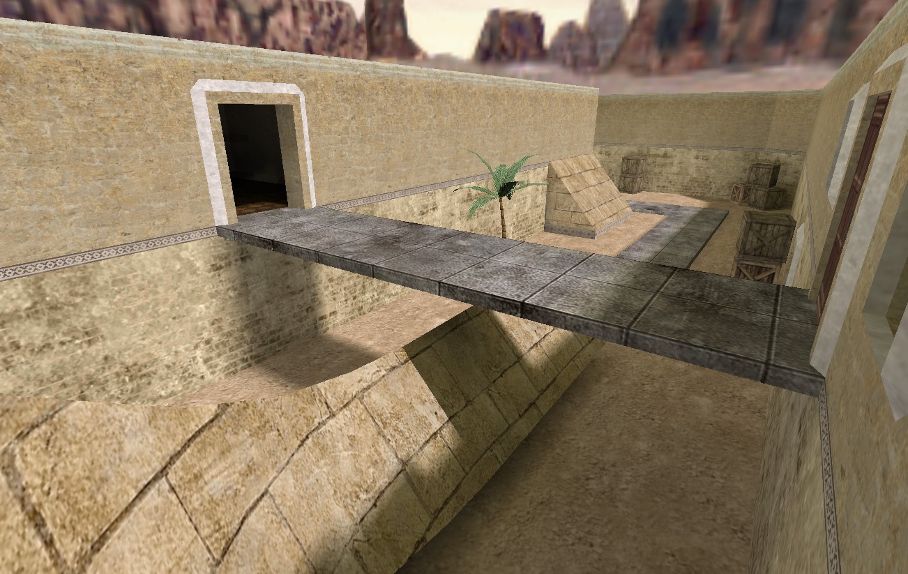 מפת surf_quicksand במשחק Counter-Strike 1.6