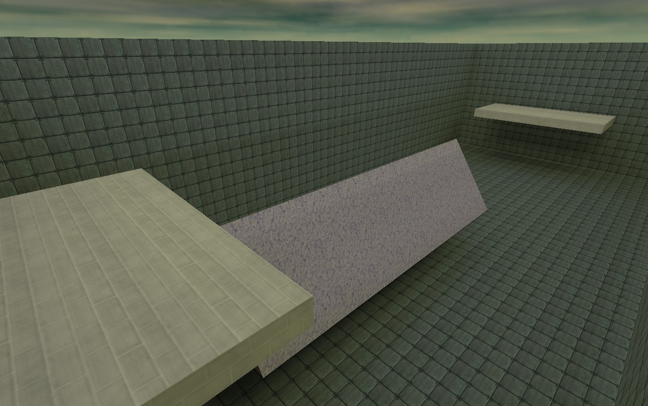 מפת surf_simple במשחק Counter-Strike 1.6