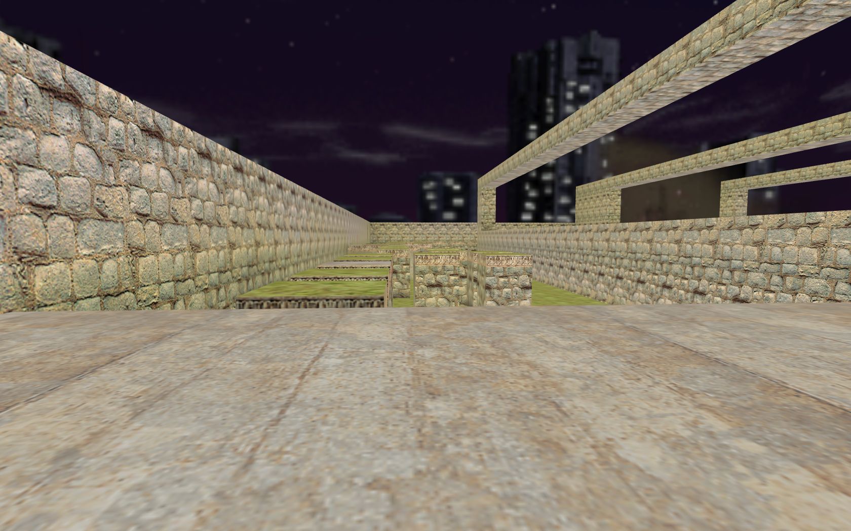 מפת unkm_bhop_medium במשחק Counter-Strike 1.6