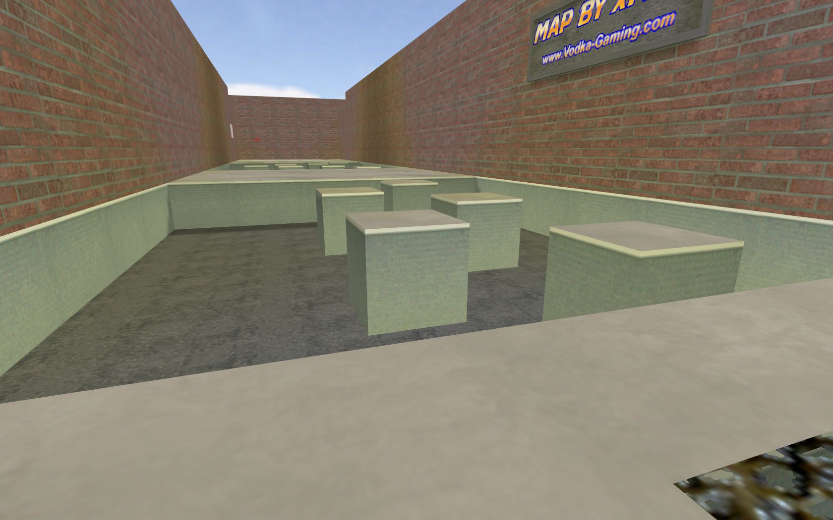 מפת xpaw_bhop_b1 במשחק Counter-Strike 1.6