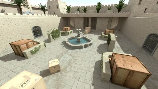מפת 1v1_ak47_awp_plaza במשחק Counter-Strike 2