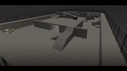 מפת aim_ak47cloudy במשחק Counter-Strike 2