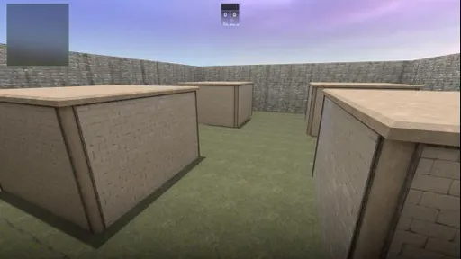מפת aim_akcolt_cs2 במשחק Counter-Strike 2