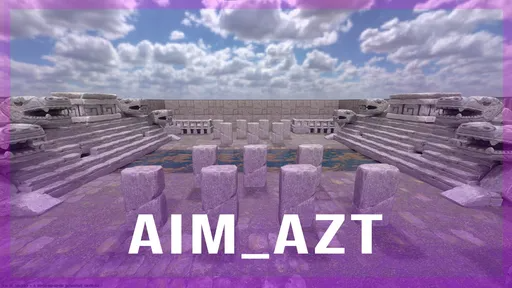 מפת aim_azt במשחק Counter-Strike 2