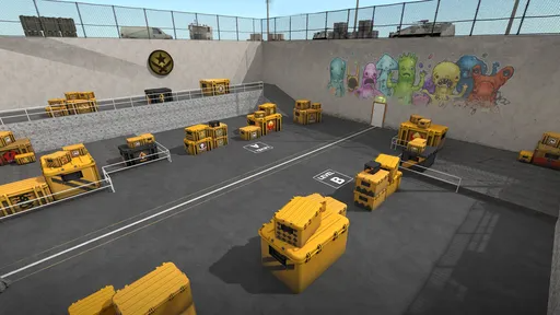 מפת aim_case_v1 במשחק Counter-Strike 2