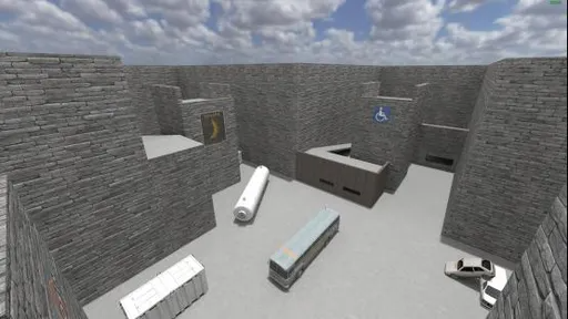 מפת aim_croise במשחק Counter-Strike 2