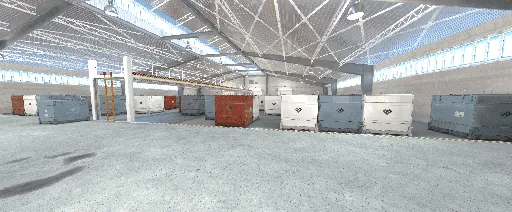 מפת aim_deagle7k_nuke במשחק Counter-Strike 2