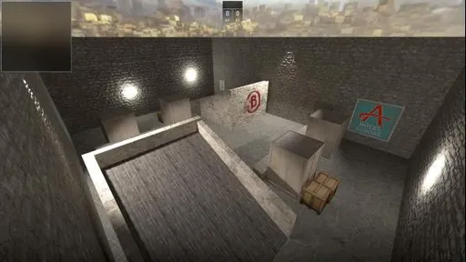 מפת aim_dour_gg1 במשחק Counter-Strike 2