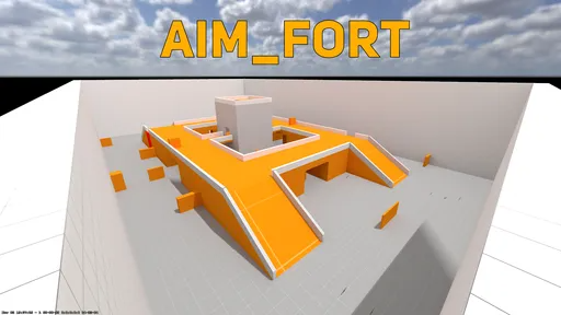 מפת aim_fort במשחק Counter-Strike 2