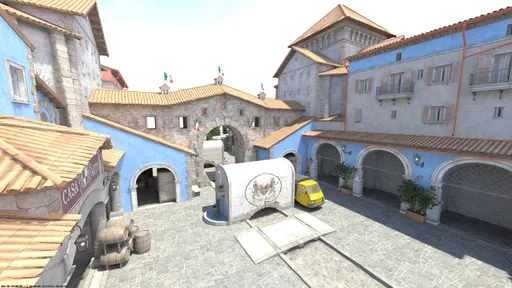 מפת aim_inferno_warmup במשחק Counter-Strike 2
