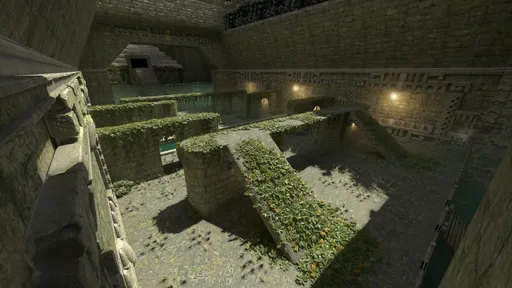 מפת aim_lockdown במשחק Counter-Strike 2