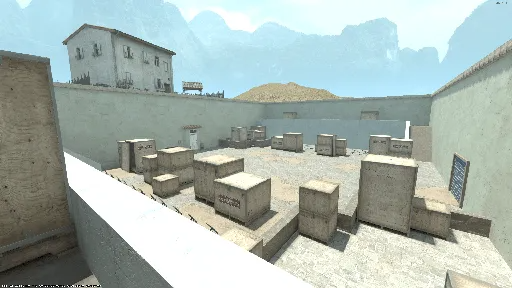 מפת aim_map במשחק Counter-Strike 2