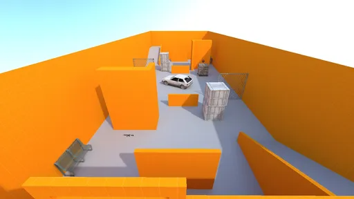 מפת aim_orange במשחק Counter-Strike 2