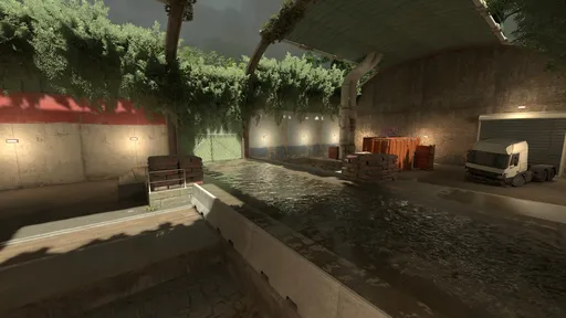 מפת aim_overgrowth במשחק Counter-Strike 2