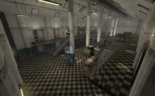 מפת aim_prison במשחק Counter-Strike 2
