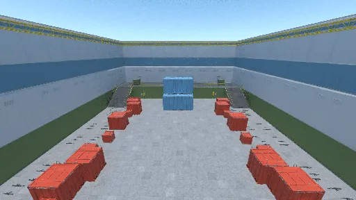 מפת aim_redline במשחק Counter-Strike 2