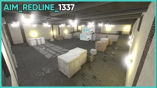 מפת aim_redline_1337 במשחק Counter-Strike 2