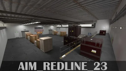מפת aim_redline_23 במשחק Counter-Strike 2
