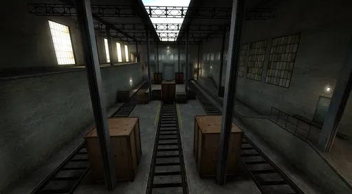 מפת aim_train במשחק Counter-Strike 2