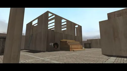 מפת aim_training_outside במשחק Counter-Strike 2