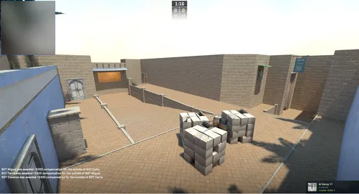 מפת am_mirage_middle במשחק Counter-Strike 2