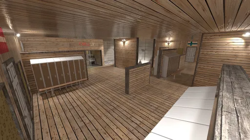 מפת am_sauna במשחק Counter-Strike 2