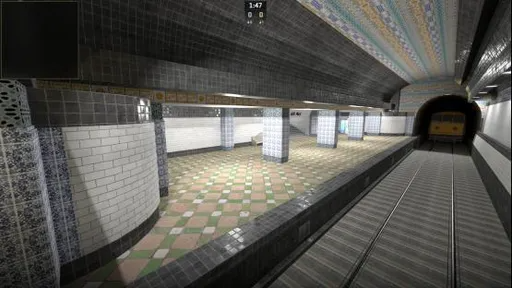 מפת ar_matrix_subway_gg1 במשחק Counter-Strike 2