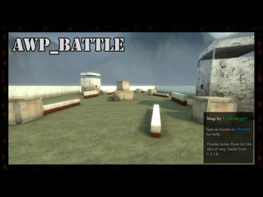 מפת awp_battle במשחק Counter-Strike 2